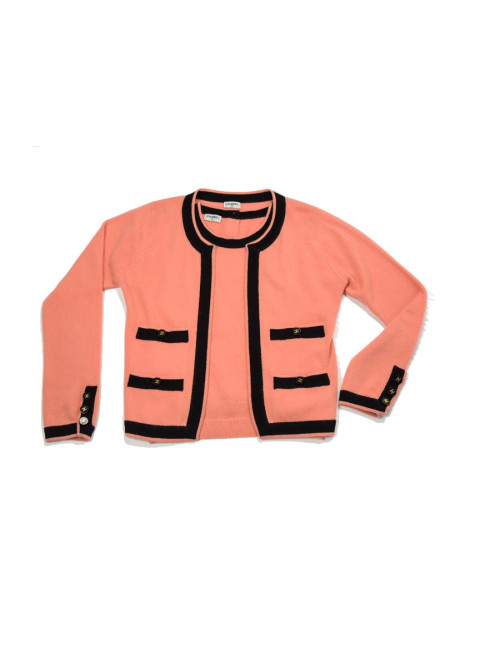 Twin set CHANEL en cachemire