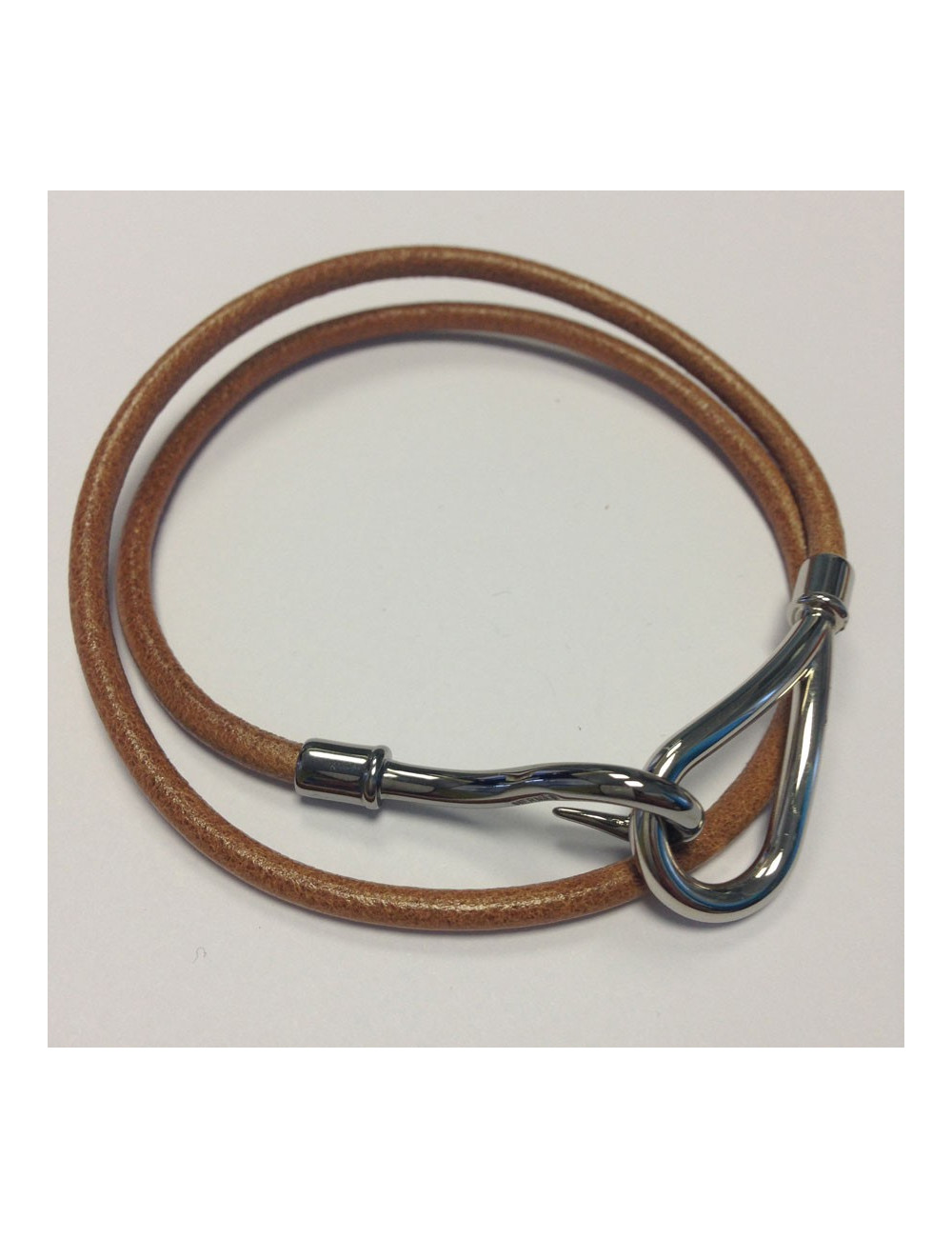 Collier Jumbo HERMES lien cuir 