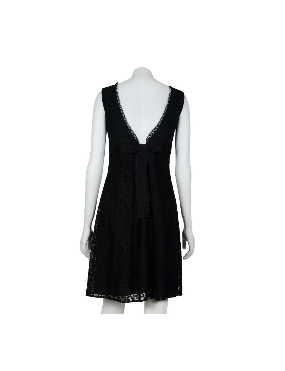 Robe de cocktail DOLCE & GABBANA T40 it dentelle noire 