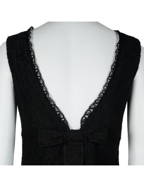 Robe de cocktail DOLCE & GABBANA t 40 it dentelle noire 