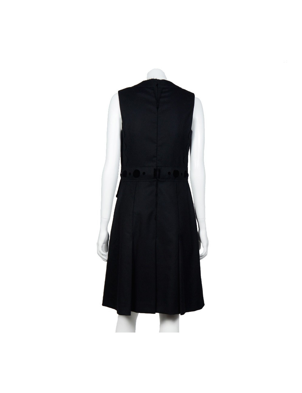 Robe YVES SAINT LAURENT T38 grise stretch