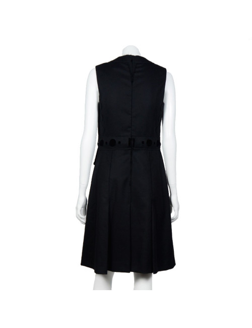 Robe YVES SAINT LAURENT T38 grise stretch