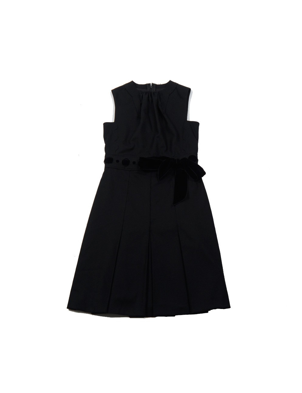 Robe YVES SAINT LAURENT T38 grise stretch