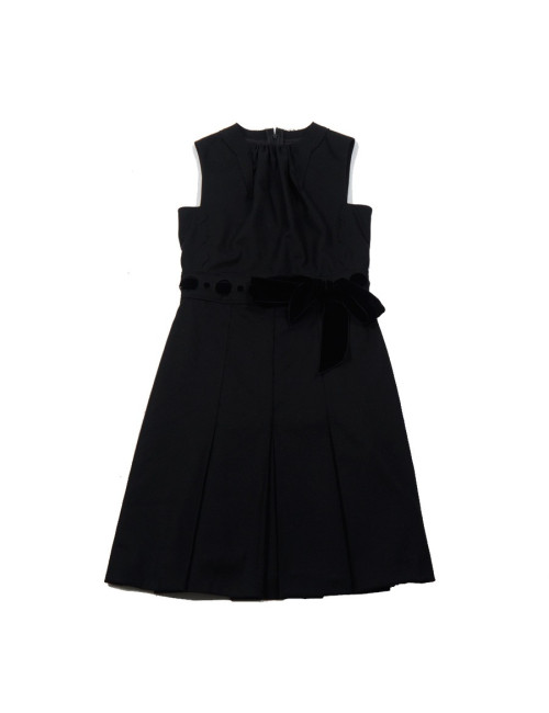 Robe YVES SAINT LAURENT T38 grise stretch