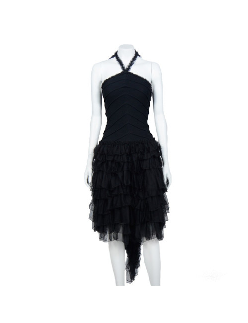 Robe du soie CHANEL t34 collection croisière 2002