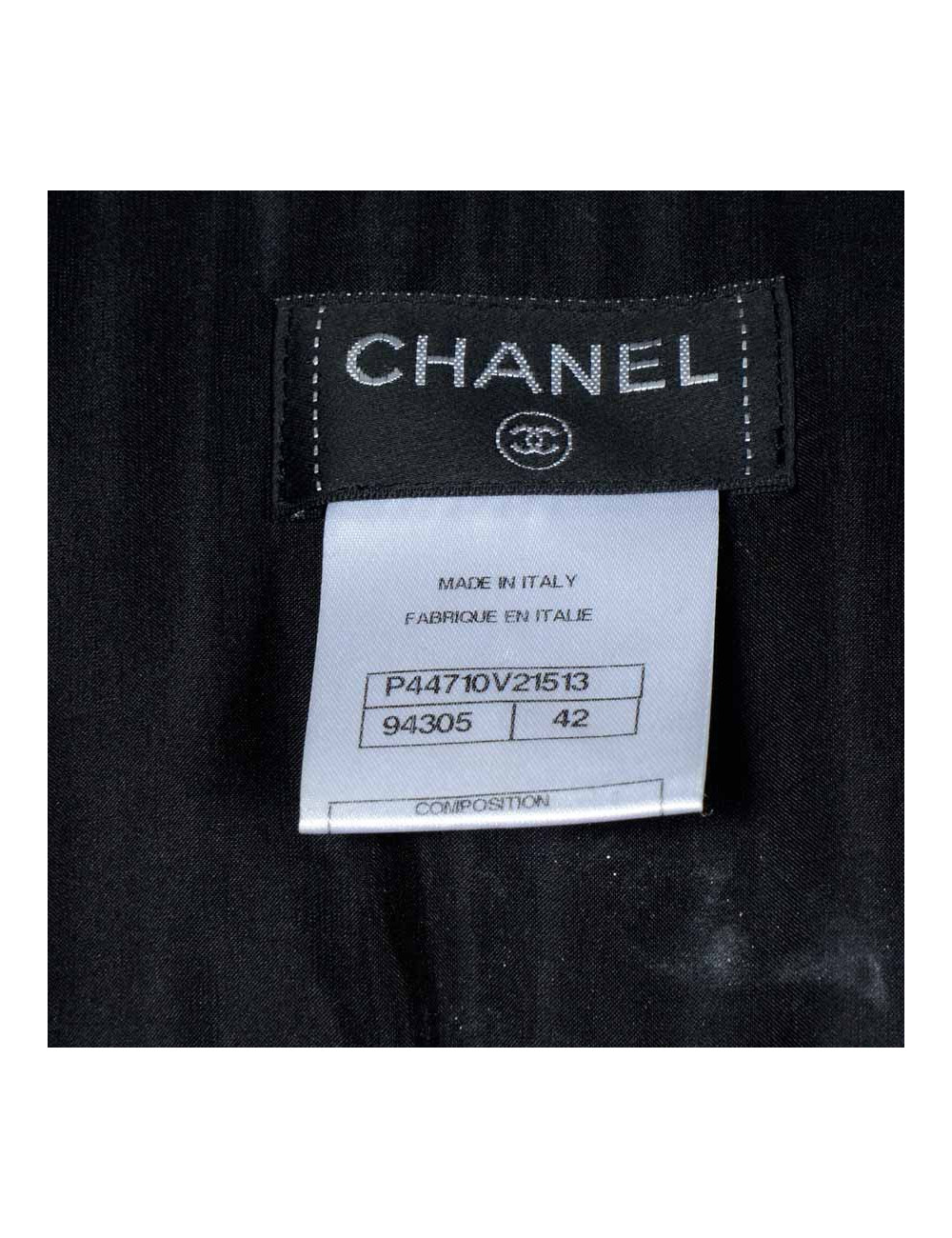 Combinaison CHANEL en jersey T 42