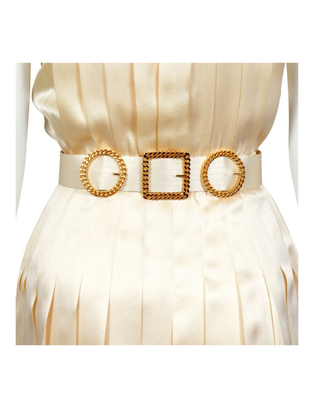 Robe CHANEL en soie naturelle t36