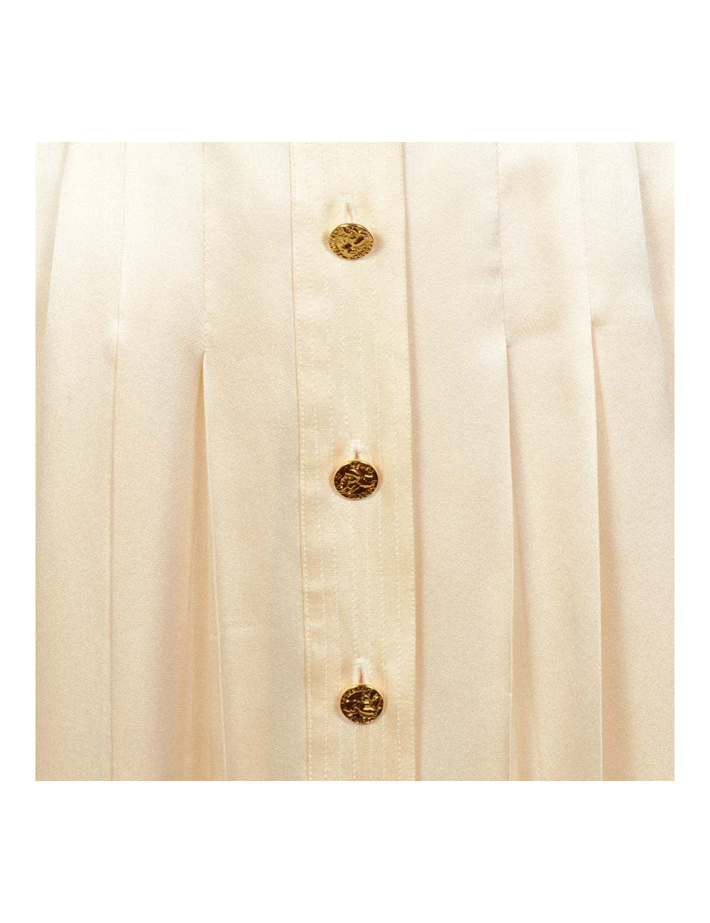 Robe CHANEL en soie naturelle t36