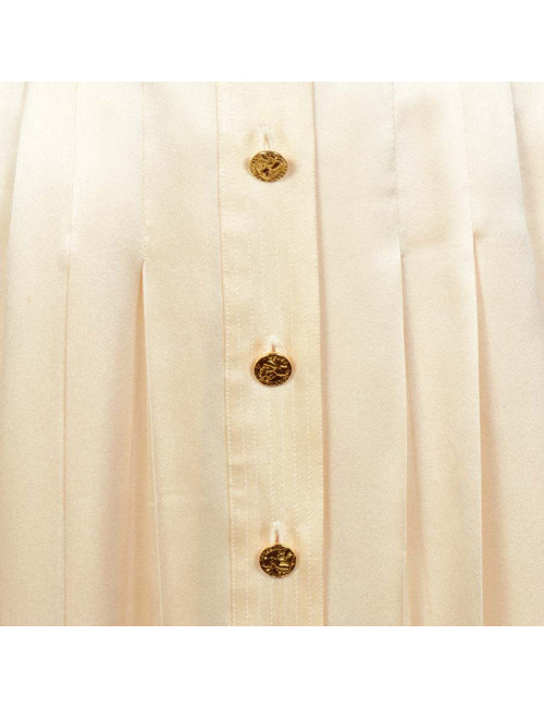 Robe CHANEL en soie naturelle t36