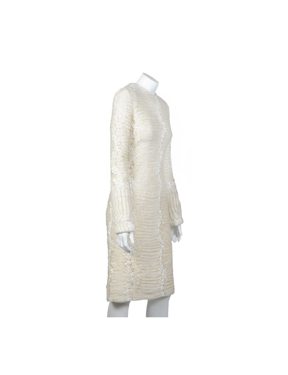 Robe HERVE LEGER COUTURE t 38 beige