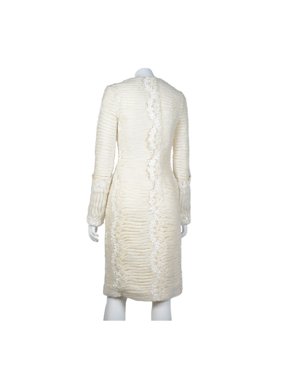 Robe HERVE LEGER COUTURE t 38 beige