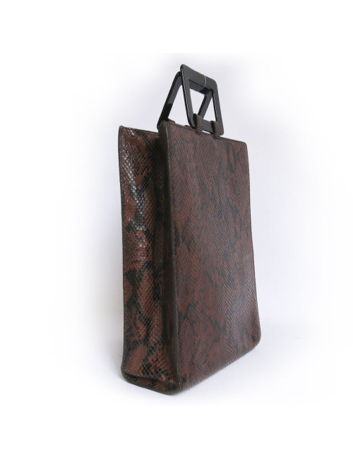 sac YVES SAINT LAURENT croco