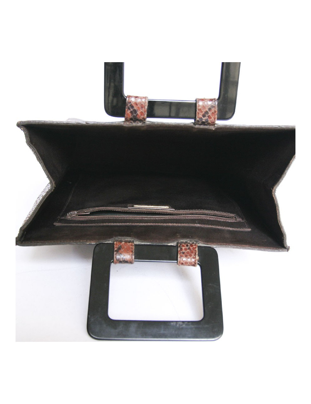 sac YVES SAINT LAURENT croco