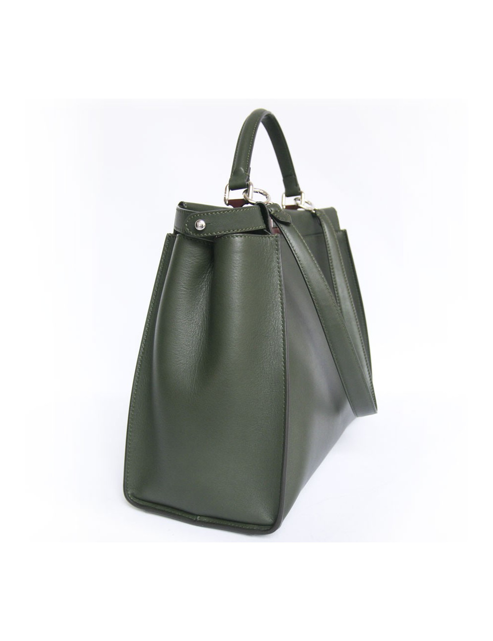 Sac Peekaboo FENDI kaki