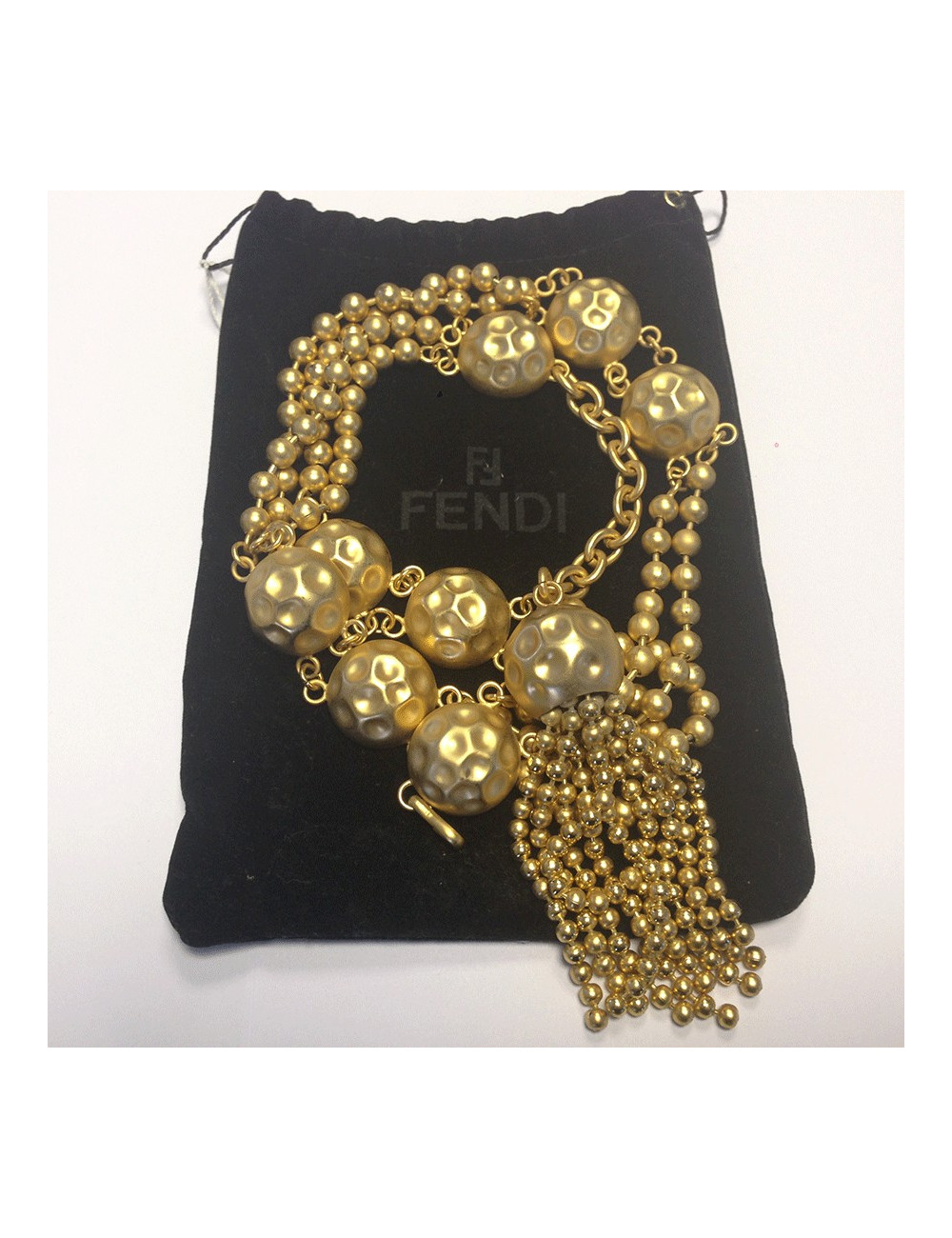 Ceinture FENDI doré