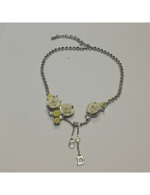 Coller DIOR roses en résine 