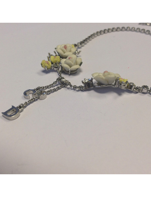 Coller DIOR roses en résine 