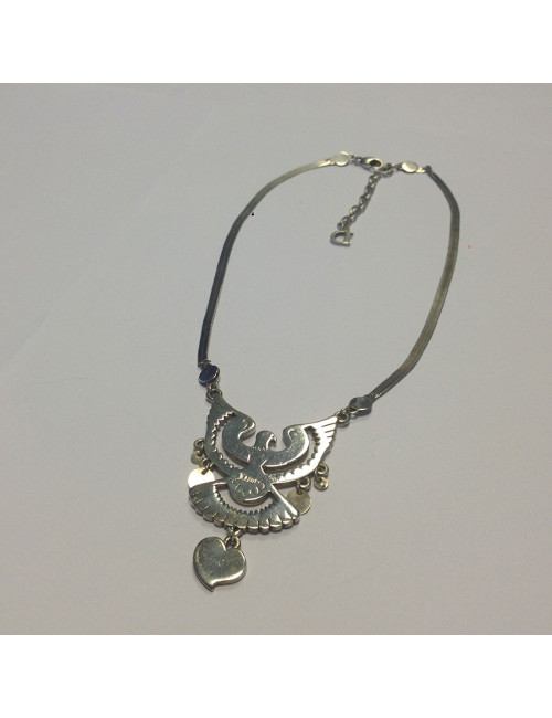 Collier "Aigle" DIOR en argent massif