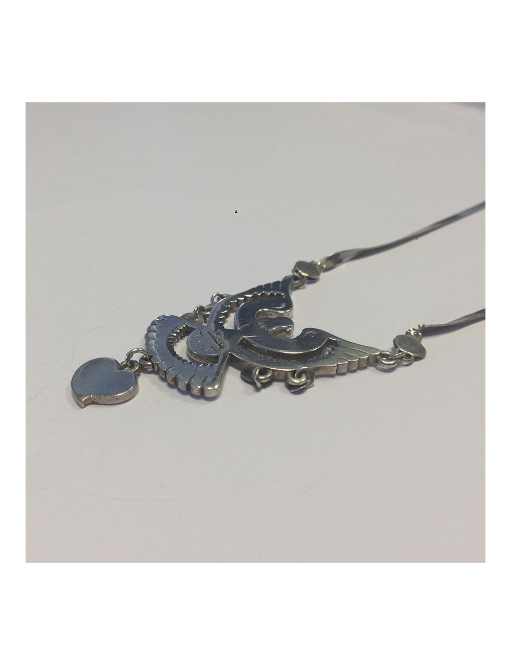 Collier "Aigle" DIOR en argent massif