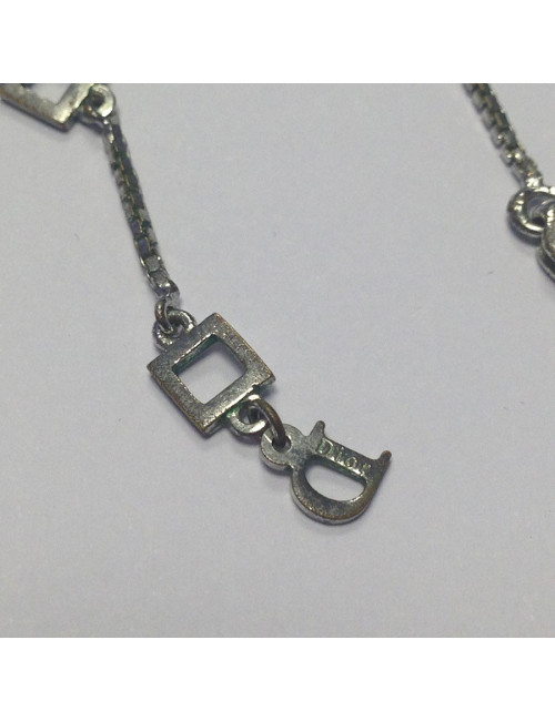 Collier "Secret" DIOR palladié