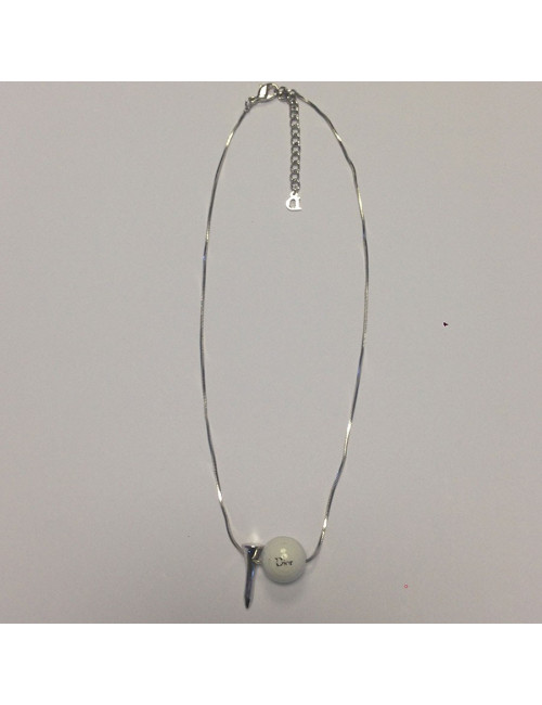 Collier "Balle de golf" DIOR 