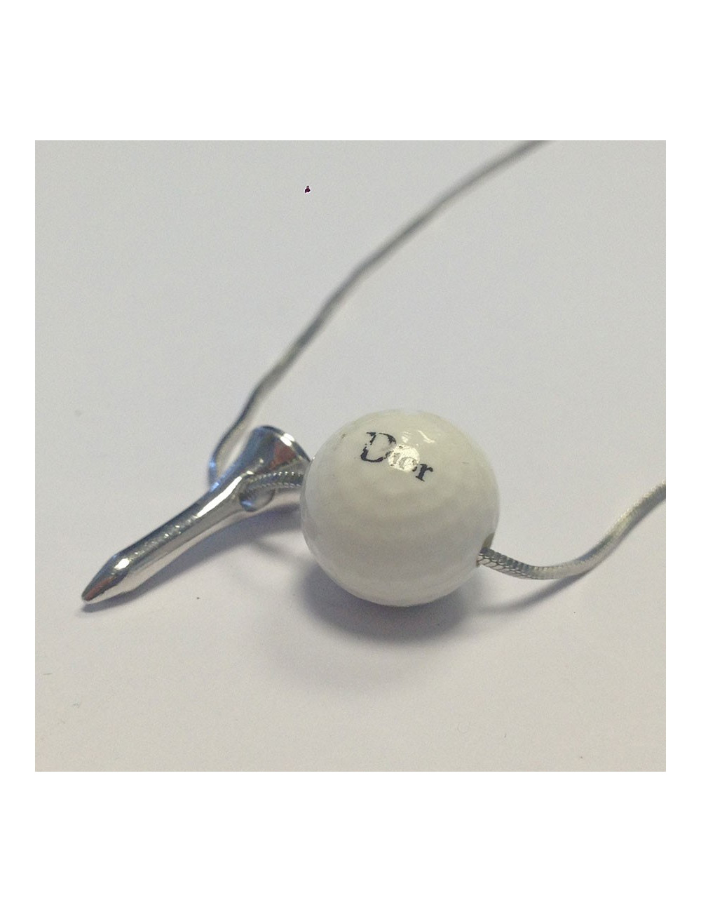 Collier "Balle de golf" DIOR 