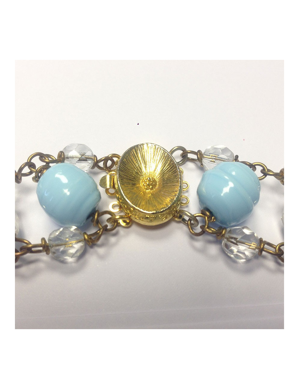 Collier MARGUERITE DE VALOIS bleu 