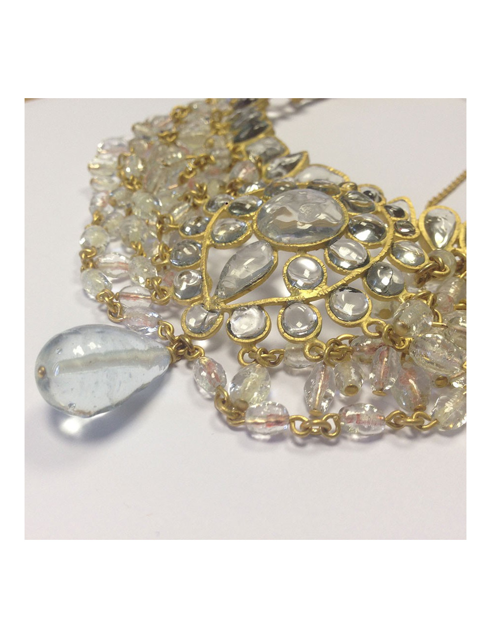 Collier d'apparat MARGUERITE de VALOIS bysantin