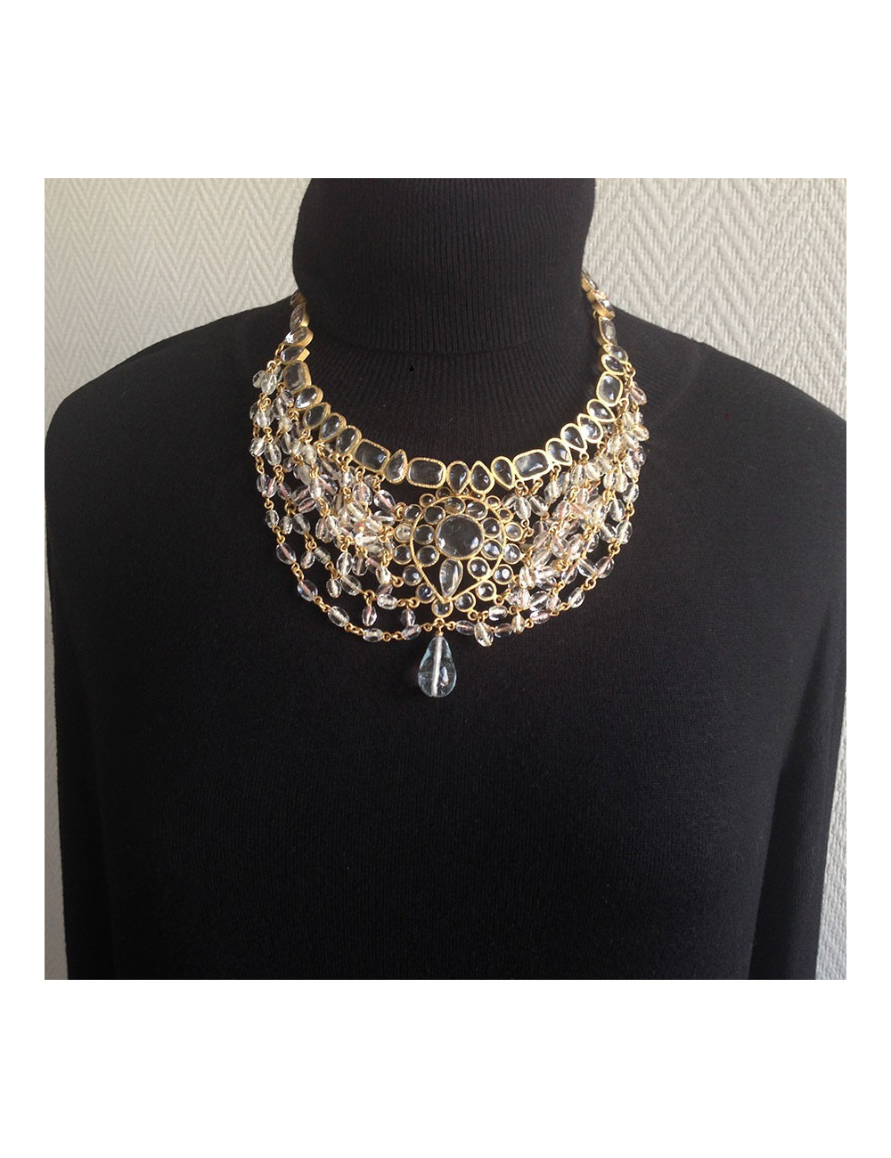 Collier d'apparat MARGUERITE de VALOIS byzantin