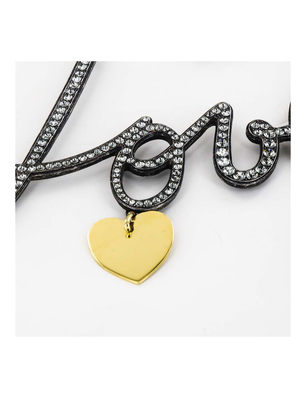 Collier "Love" LANVIN  strass