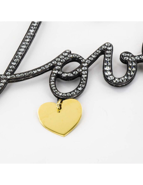 Collier "Love" LANVIN  strass