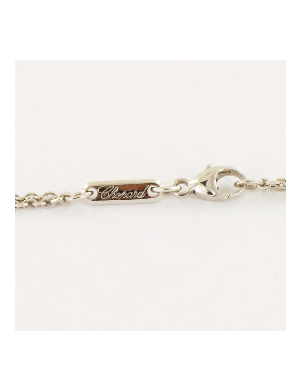 Collier "Happy Spirit" CHOPARD or blanc et diamant