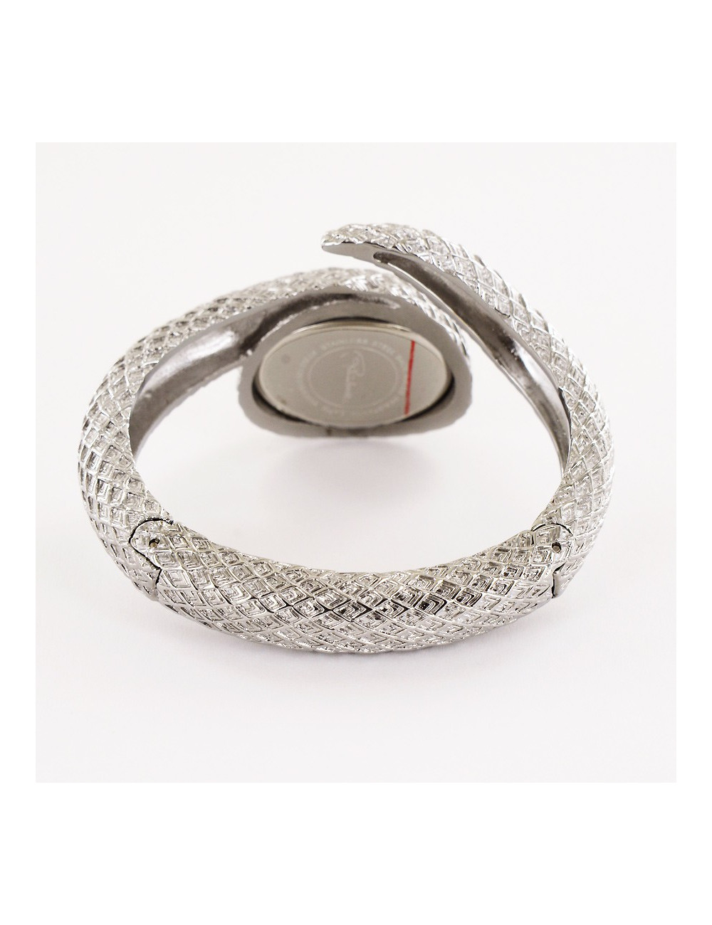 Montre Roberto Cavalli acier serpent