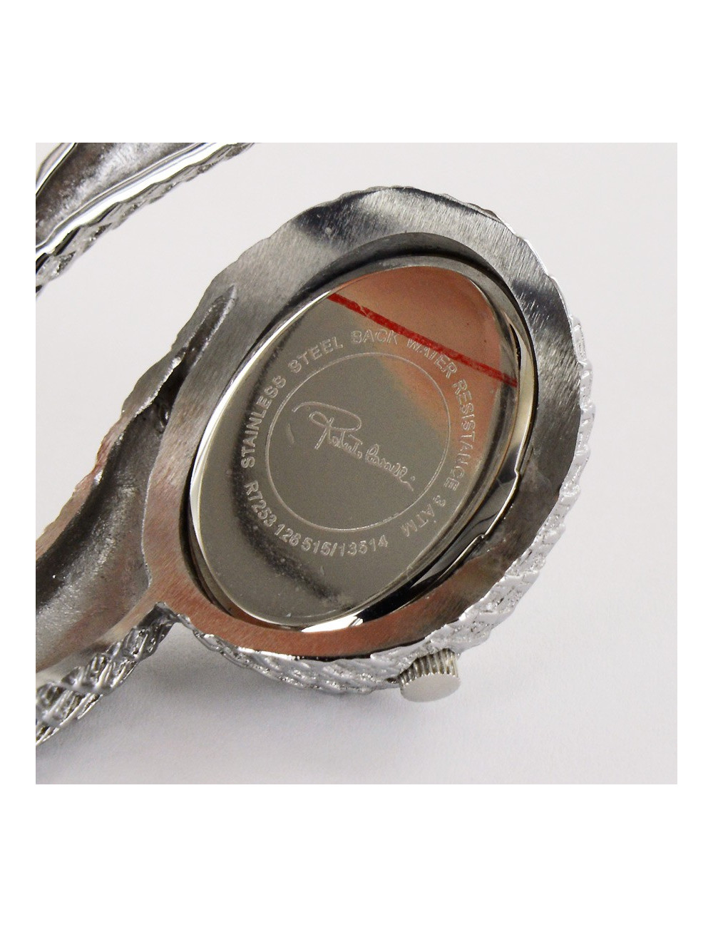 Montre Roberto Cavalli acier serpent