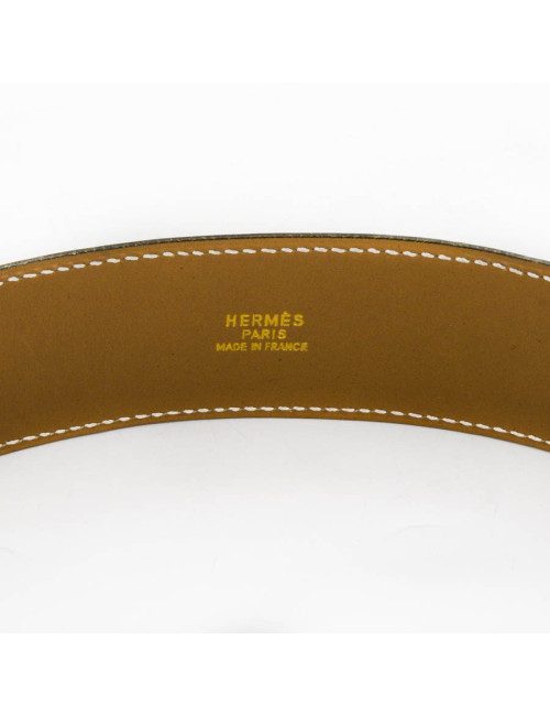 Ceinture médor HERMES T 68 orange