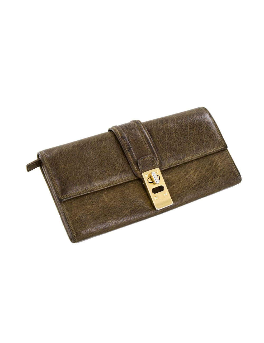 Portefeuille VALENTINO cuir marron