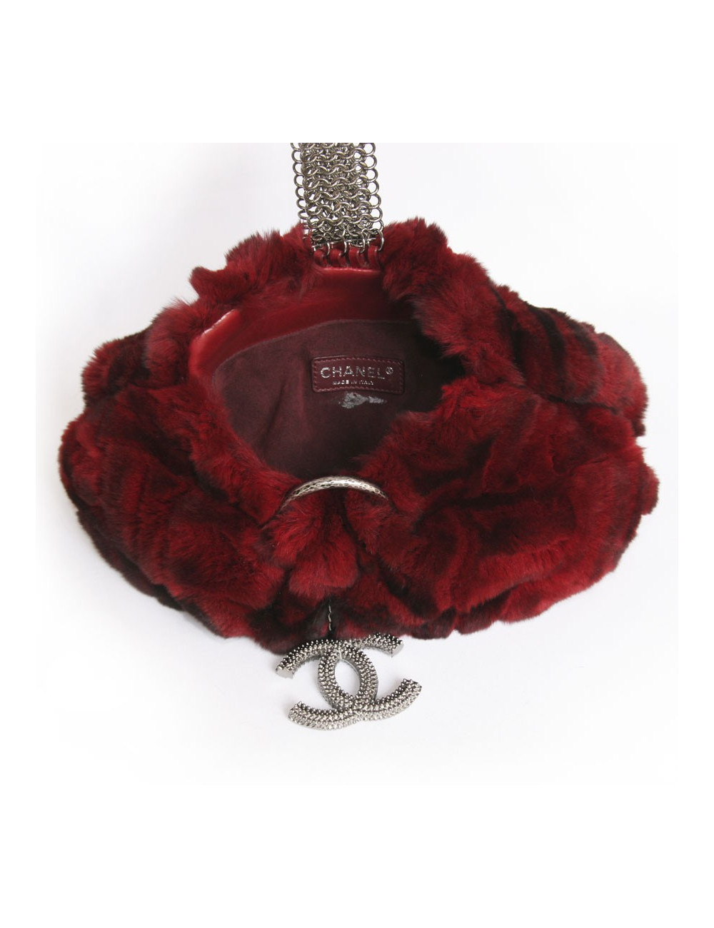 Sac manchon CHANEL orylag rouge