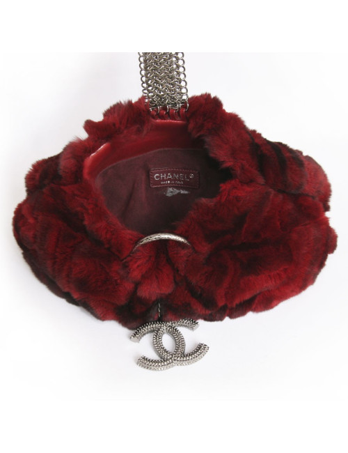 Sac manchon CHANEL orylag rouge