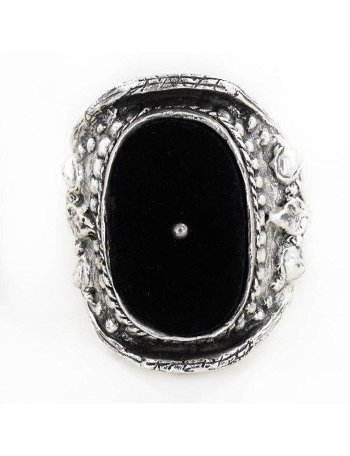 Manchette YVES SAINT LAURENT argent 