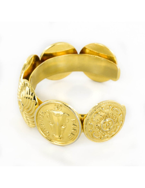 Bracelet CHANEL boutons dorés