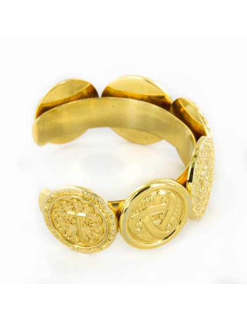 Bracelet CHANEL boutons dorés