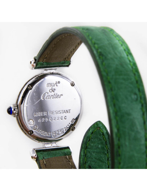 Montre CARTIER Must en argent 925