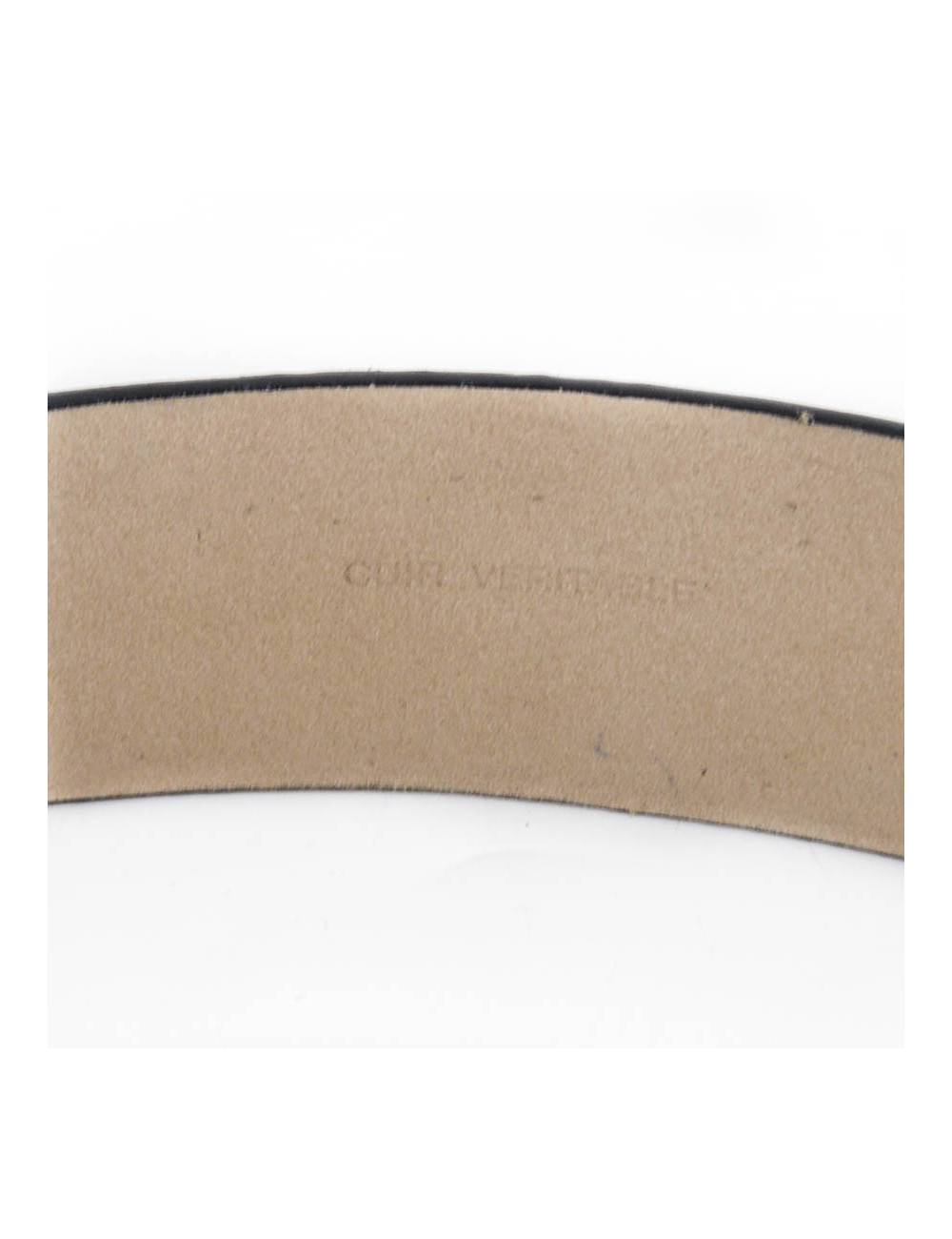 Ceinture CC bijou CHANEL suede noire