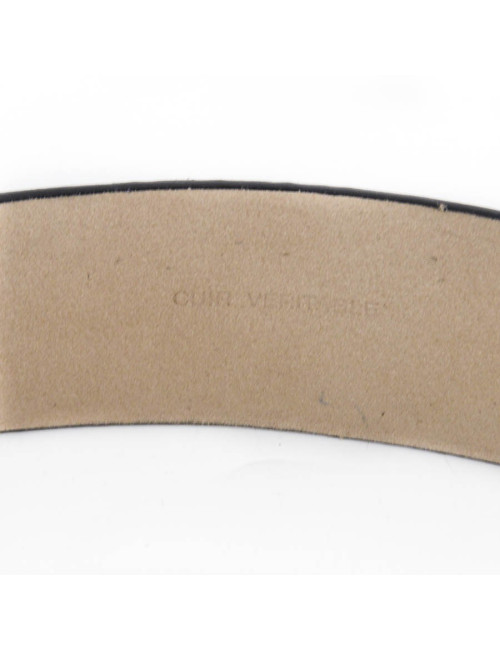 Ceinture CC bijou CHANEL suede noire