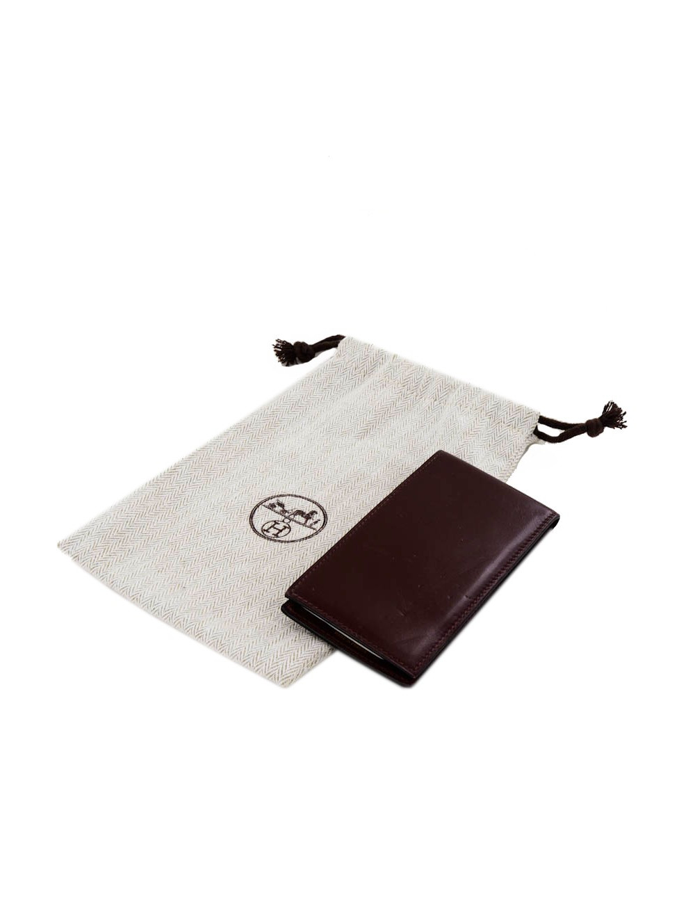 Bloc-notes HERMES rouge H