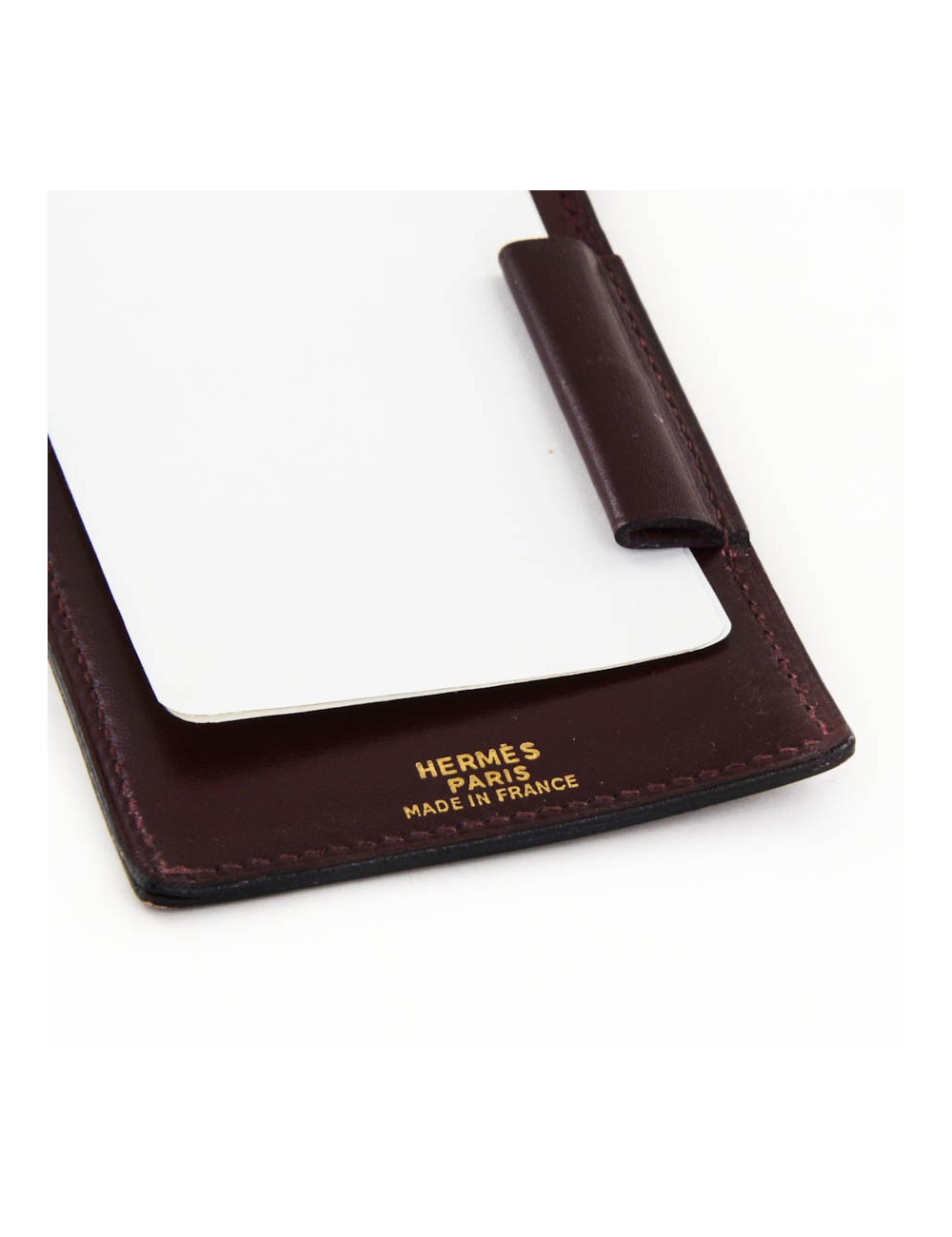 Bloc-notes HERMES rouge H