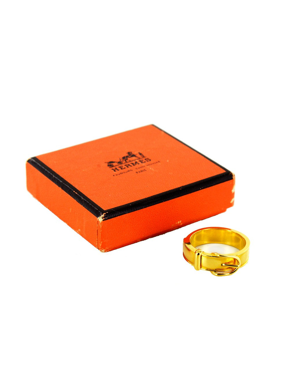 Bague HERMES  en or ?