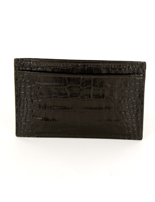 Porte-carte MONTBLANC  cuir noir 