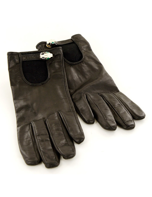 Gants BULGARI fermoir serpent