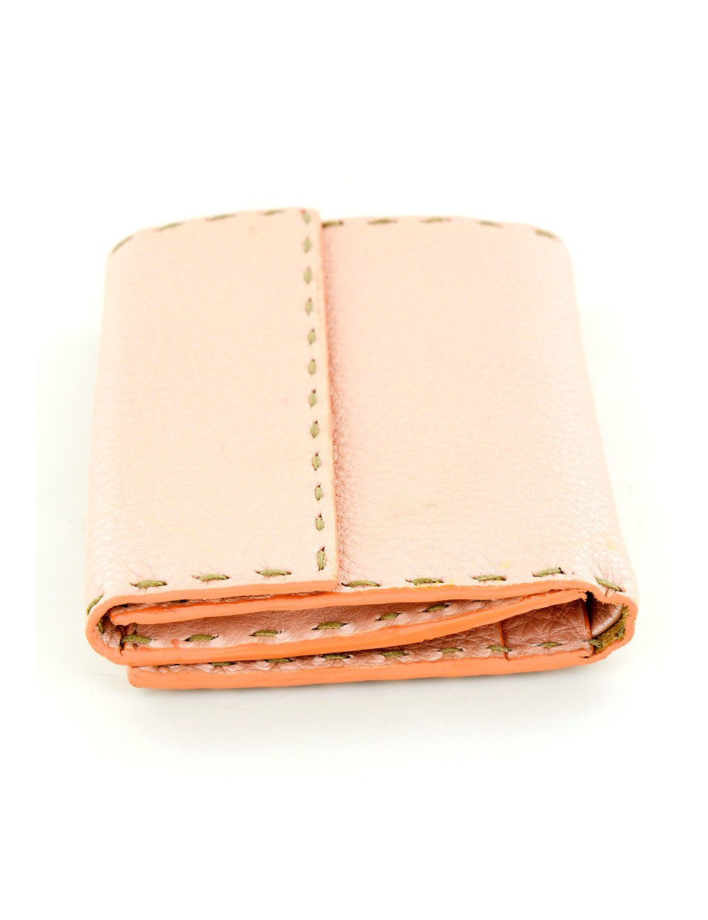 Porte-monnaie FENDI  vieux rose nacré